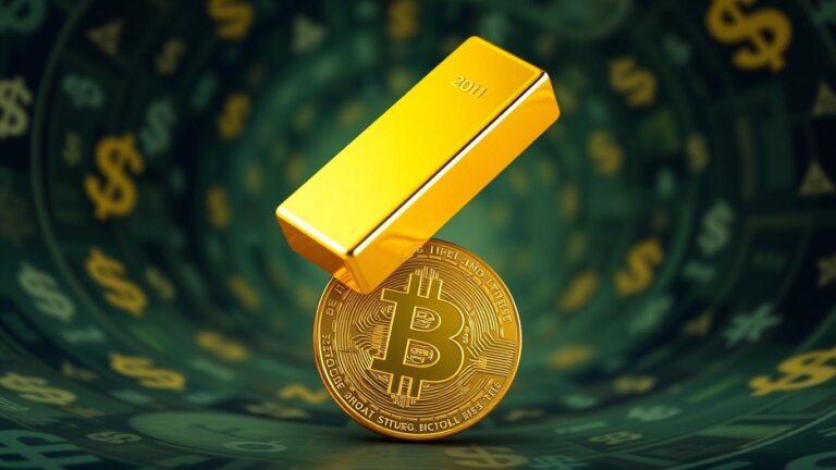 Gold’s Surge and Bitcoin’s Stumble: Is This the Grand Monetary Reset?