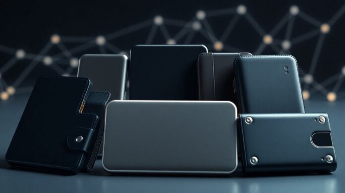 Collection of secure hardware cryptocurrency wallets for 2025.