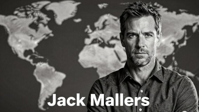 [Jack Mallers] looking confidently forward, global connectivity background.