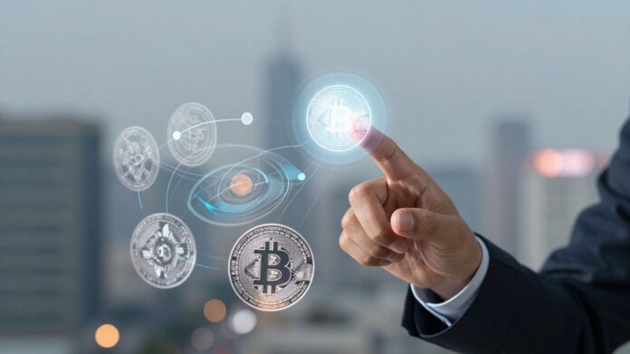 Journalist reporting on digital assets and cryptocurrency.