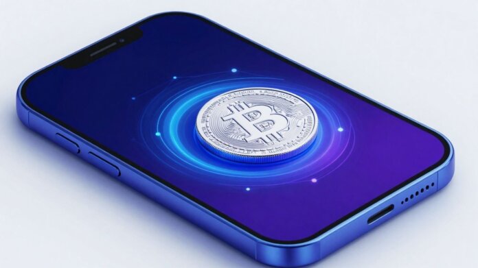 Fidelity crypto wallet interface with digital assets.